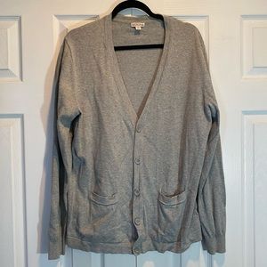 Merona Gray Cardigan Large